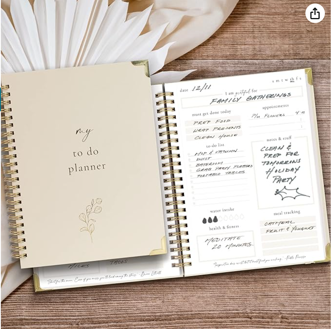 Simplified to Do List Notebook - Aesthetic Daily Planner to Easily Organize Your Tasks and Boost Productivity - Stylish Undated Planner and School or Office Supplies for Women