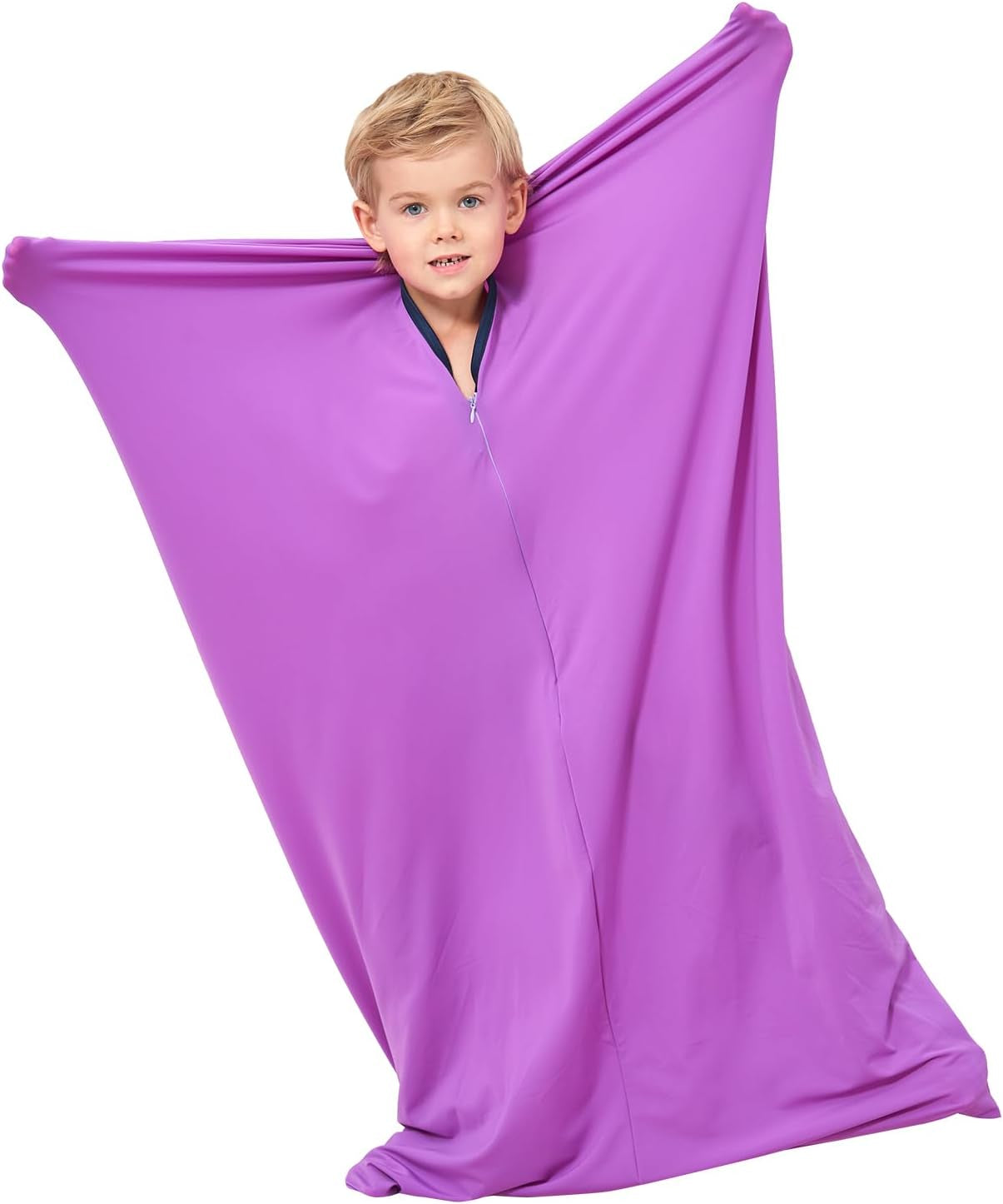 Sensory Body Sock for Kids,Sensory Sack for Relaxation, Focus,Sensory Integration,Body Sock (Small 40''×27'')